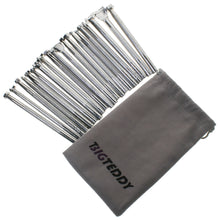20pcs Leather Working Saddle Making Stamps Tools Set for Leathercraft Carving DIY Handmade Art (Silver)