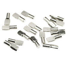 5mm Shelf Pegs 5mm Cabinet Furniture Shelve Support Divided tabs Pins Rest Nickel Plated Hardware (Pack of 120 with Box)