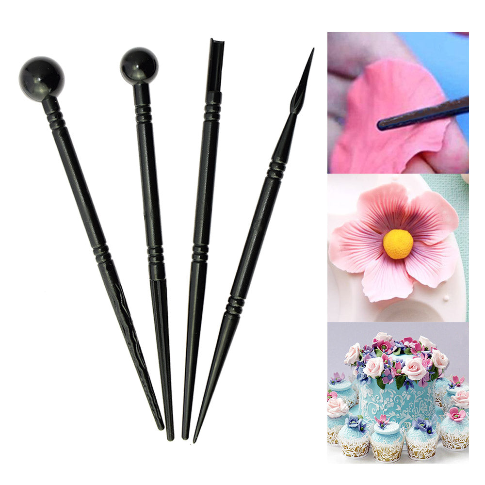 915 Generation 13pcs Polymer Modeling Clay Sculpting Tools Dotting Pen  Silicone Tips Ball Stylus Pottery Ceramic Clay Indentation Tools Set Also  For Cake Fondant Decoration And Nail Art