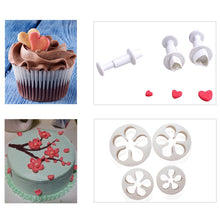 108pcs Cake Bakeware Sugarcraft Icing Decoration Kit with Flower Modelling Mold Mould Fondant Tools
